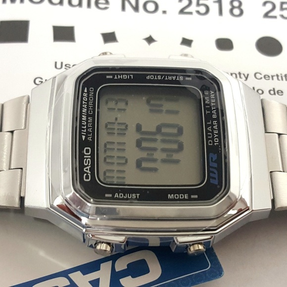 Casio Other - Casio Digital Stainless Steel Watch Alarm N more